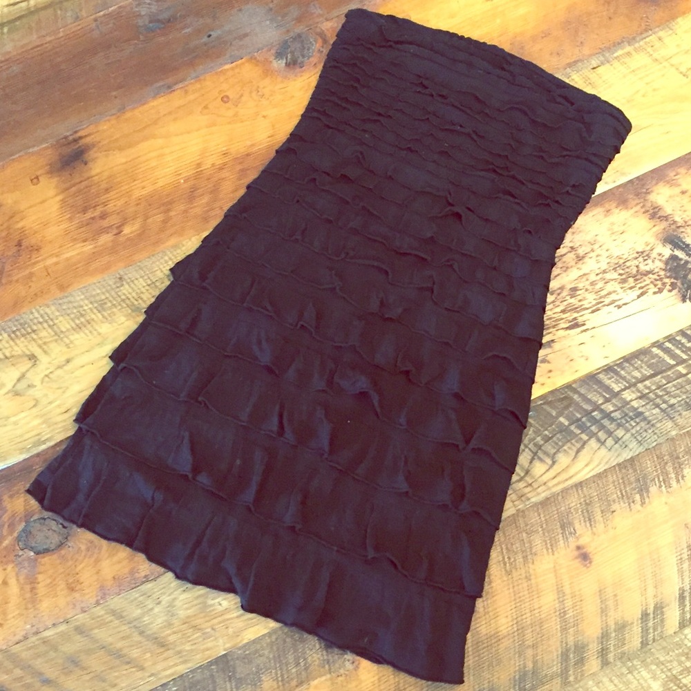 EXPRESS Little Black Strapless Dress